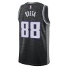 Camiseta Hombre NBA Sacramento Kings Neemias Queta 88 2022-23 Jordan Statement Edition Negro Swingman